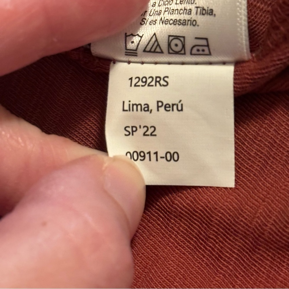Anthropologie Nation LTD Emilia Rusted Rose V Neck Drama Puff Sleeve Top Size M - Picture 11 of 13